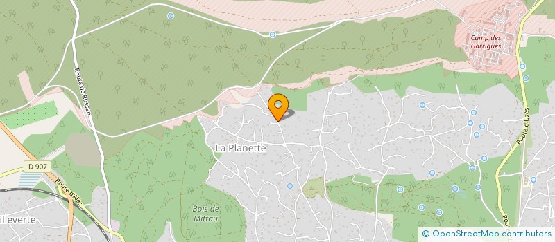 localisation de l'entreprise LIVA MAITRISE D'OEUVRE  NIMES