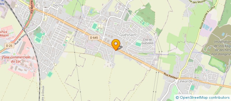localisation de l'entreprise LIVABLOM  GUESNAIN