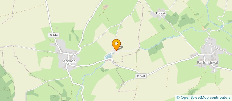 localisation de l'entreprise LIVALE  ARCHON