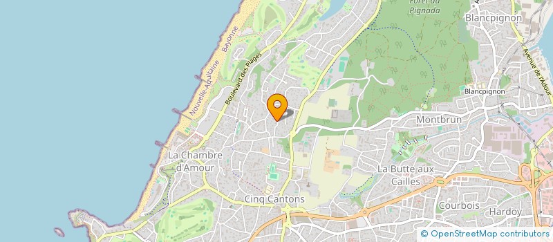 localisation de l'entreprise LIVALEMA  ANGLET