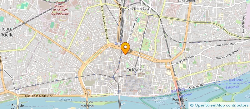localisation de l'entreprise LIVALIERE à ORLEANS