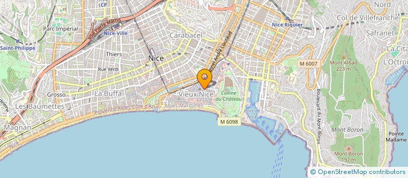localisation de l'entreprise LIVANTO à NICE