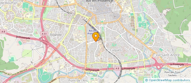 localisation de l'entreprise LIVARCA-FRANCE à AIX-EN-PROVENCE