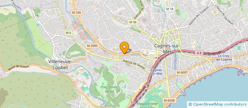 localisation de l'entreprise LIVAUTO  CAGNES-SUR-MER