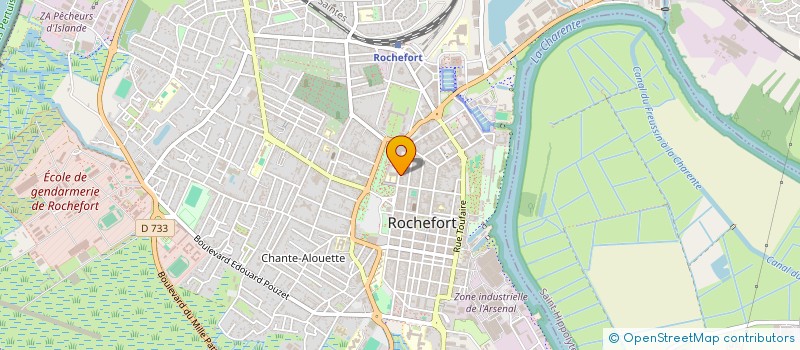 localisation de l'entreprise LIVE AND LESSON  ROCHEFORT