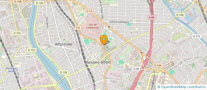localisation de l'entreprise LIVE BATIMENT  MAISONS-ALFORT