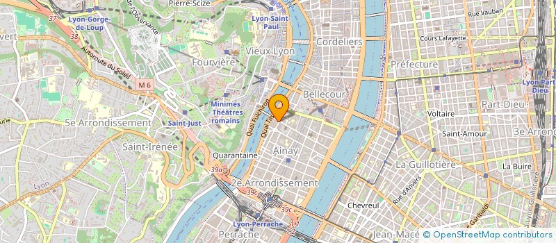 localisation de l'entreprise LIVE CANAL  LYON