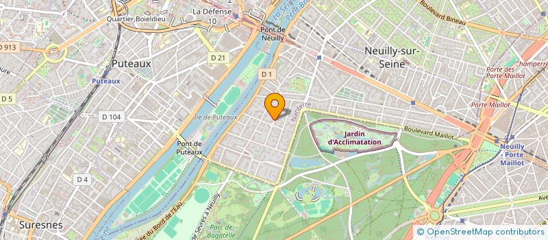 localisation de l'entreprise LIVE COACHING à NEUILLY-SUR-SEINE