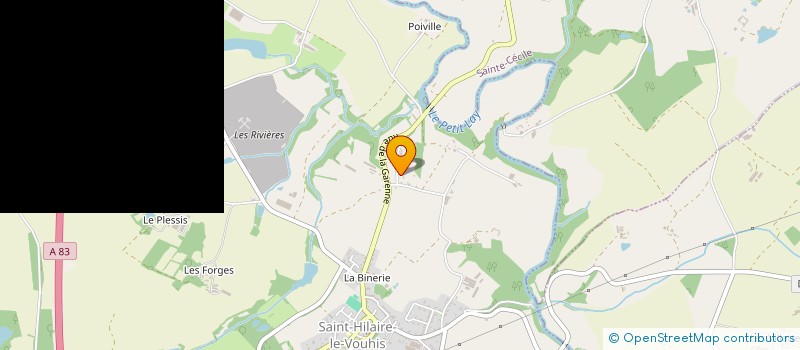 localisation de l'entreprise LIVE CORE  SAINT-HILAIRE-LE-VOUHIS