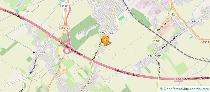 localisation de l'entreprise LIVE DANSE à LILLERS