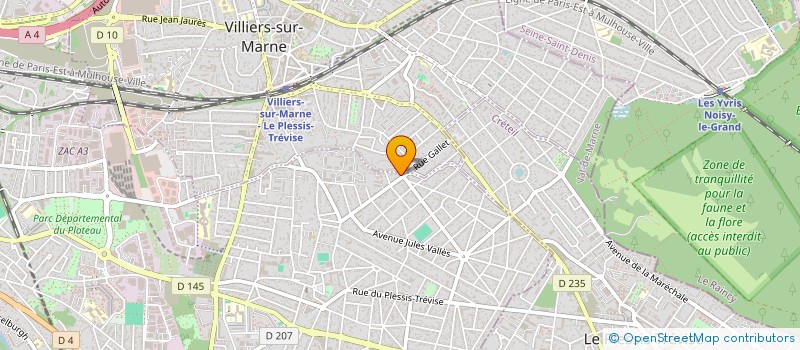 localisation de l'entreprise LIVE DONATIONS à CHAMPIGNY-SUR-MARNE