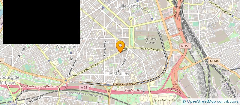 localisation de l'entreprise LIVE ELECTRO DISTRICT à LILLE