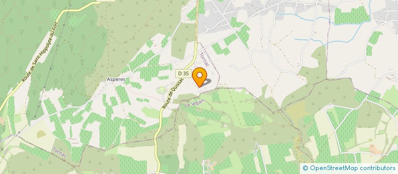 localisation de l'entreprise LIVE ENREGISTREMENT PRODUCTION POST-PRODUCTION SONORE ET TECHNICIENS ASSOCIES - LEPOPSON TASS  TORNAC