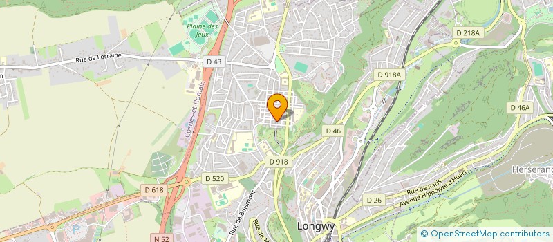 localisation de l'entreprise LIVE FACTORY à LONGWY