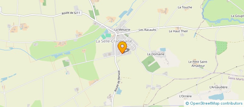 localisation de l'entreprise LIVE HARMONY  LA SELLE-CRAONNAISE