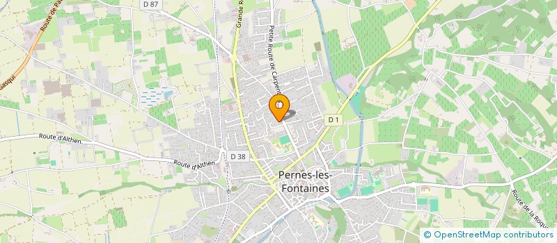 localisation de l'entreprise LIVE IN PROGRESS à PERNES-LES-FONTAINES