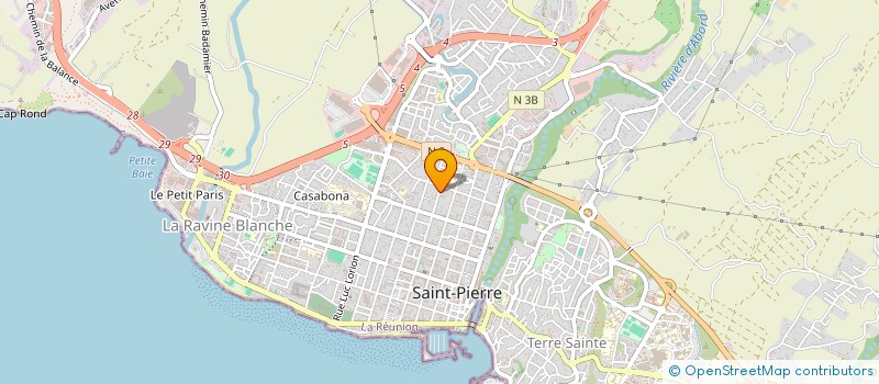 localisation de l'entreprise LIVE IN STONE à SAINT-PIERRE