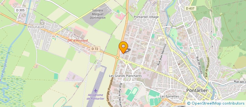 localisation de l'entreprise LIVE INNSIDE à PONTARLIER