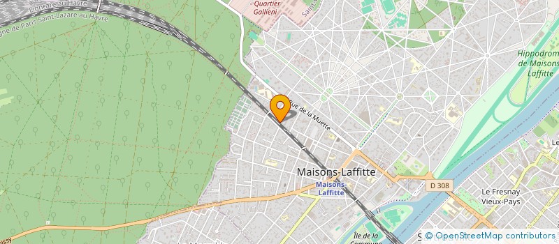 localisation de l'entreprise LIVE INVEST  MAISONS-LAFFITTE