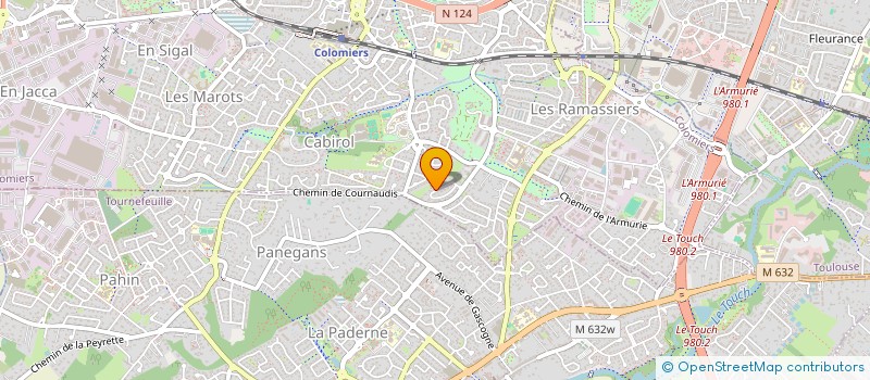 localisation de l'entreprise LIVE LANGAGE INSPIRATION VIBRATION EXPRESSION à COLOMIERS