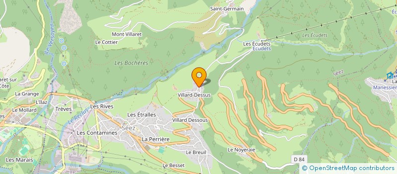 localisation de l'entreprise LIVE MOUNTAIN RIDING  SEEZ