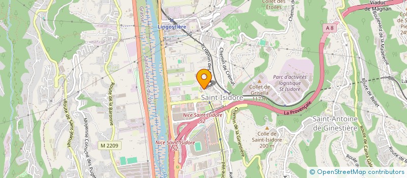 localisation de l'entreprise LIVE MUSIC 06  NICE