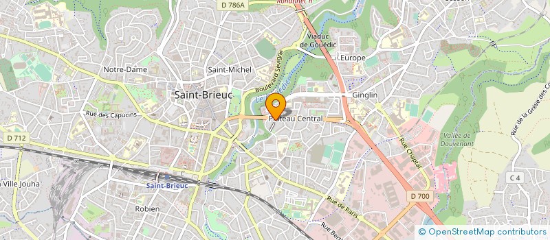 localisation de l'entreprise LIVE-OUT à SAINT-BRIEUC