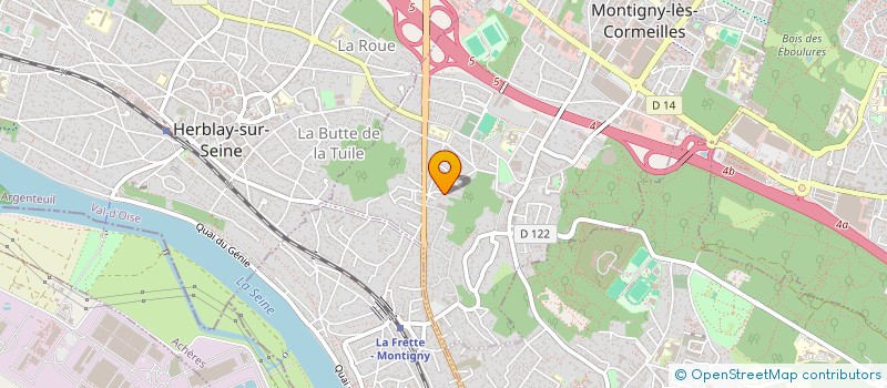 localisation de l'entreprise LIVE SECURITE à MONTIGNY-LES-CORMEILLES