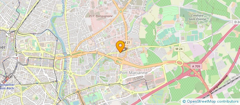 localisation de l'entreprise LIVE TECHNOLOGIE à MONTPELLIER