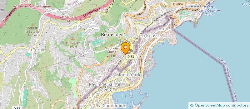 localisation de l'entreprise LIVE TOGETHER FRANCE  NICE