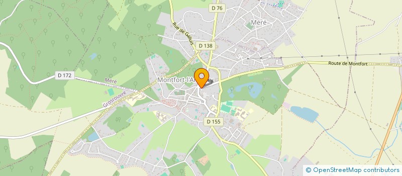 localisation de l'entreprise LIVE UP à MONTFORT-L'AMAURY