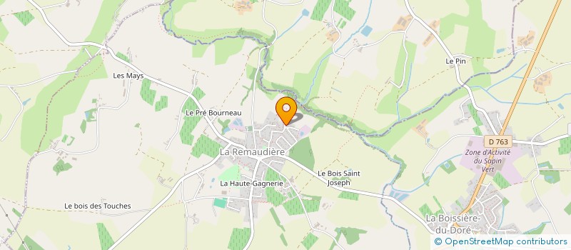 localisation de l'entreprise LIVE WIRES FAMILY  LA REMAUDIERE