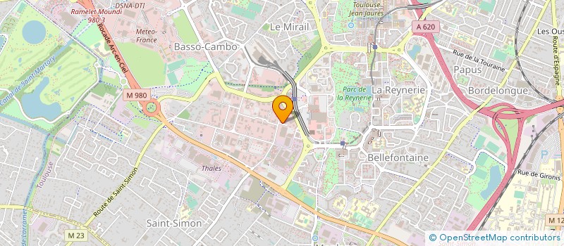 localisation de l'entreprise LIVEACTION FRANCE  TOULOUSE