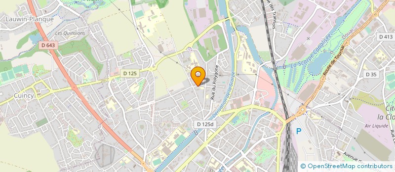 localisation de l'entreprise LIVEIMMO à DOUAI