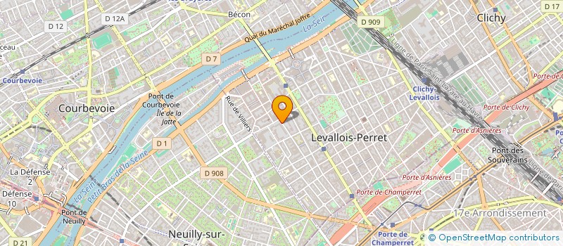 localisation de l'entreprise LIVELO à LEVALLOIS-PERRET