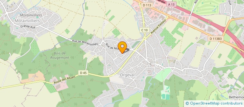 localisation de l'entreprise LIVELY LANGUAGES  ORGEVAL