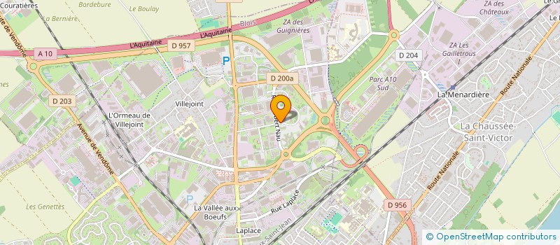 localisation de l'entreprise LIVENAT LABORATOIRE D'INNOVATION ET DE VALORISATION D'ELEMENTS NATURELS à BLOIS