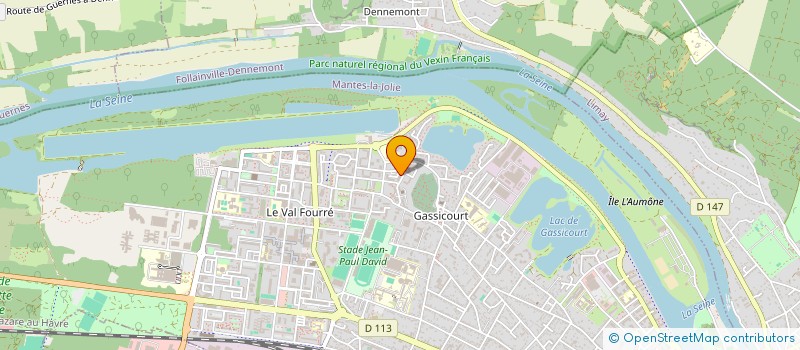 localisation de l'entreprise LIVER INVEST  MANTES-LA-JOLIE