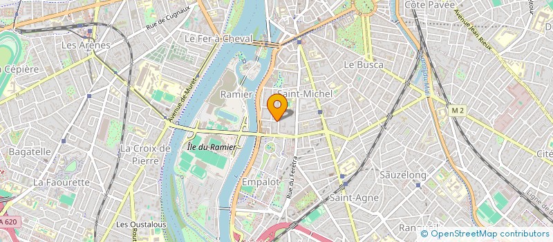 localisation de l'entreprise LIVERITA à TOULOUSE