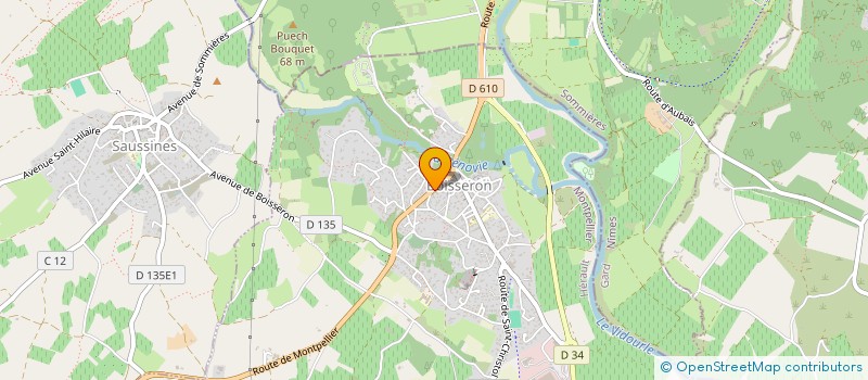 localisation de l'entreprise LIVERNAT à BOISSERON