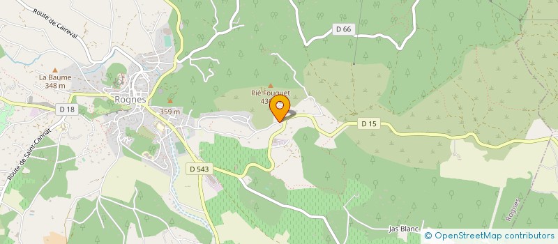 localisation de l'entreprise LIVES  LA TOUR-D'AIGUES