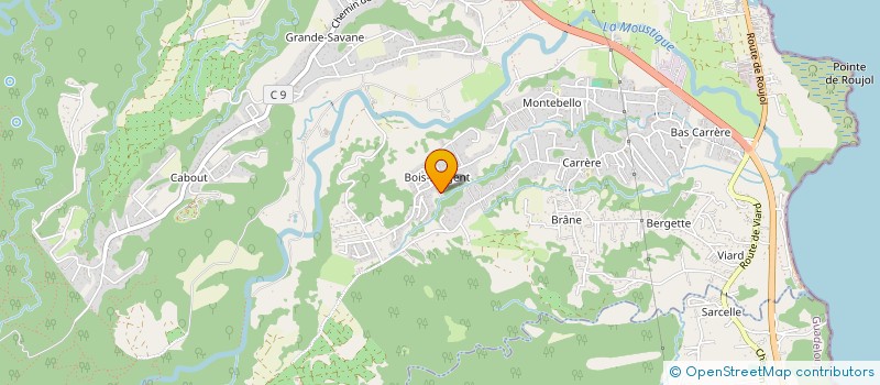 localisation de l'entreprise LIVESTOCKS  PETIT-BOURG