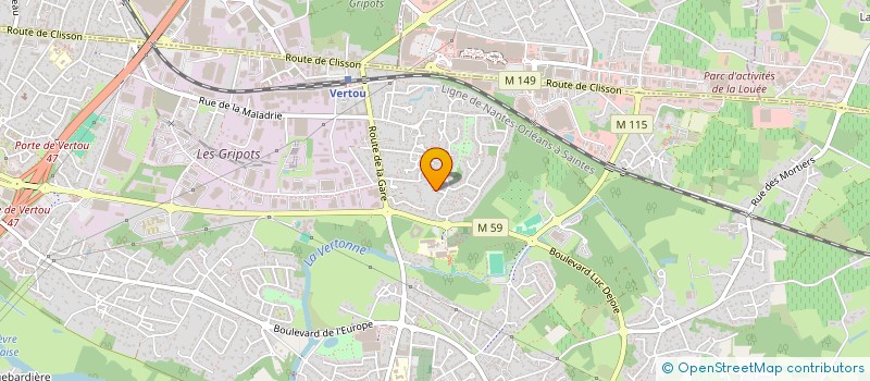 localisation de l'entreprise LIVESWAP  VERTOU