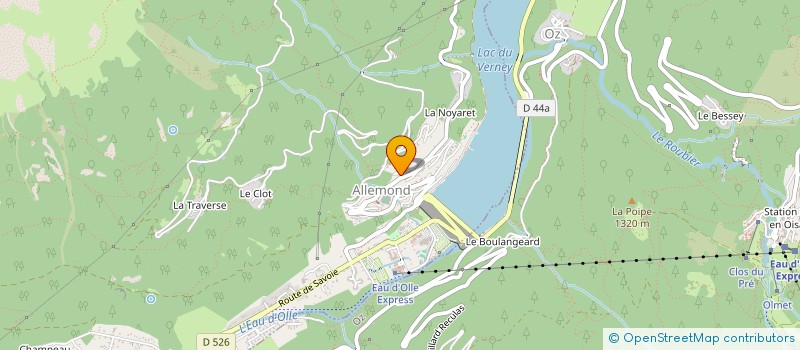 localisation de l'entreprise LIVET PARK  ALLEMOND