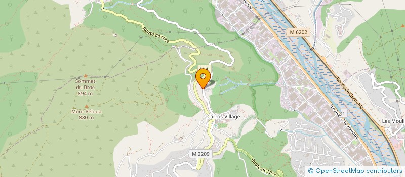 localisation de l'entreprise LIVEVENTS à CARROS