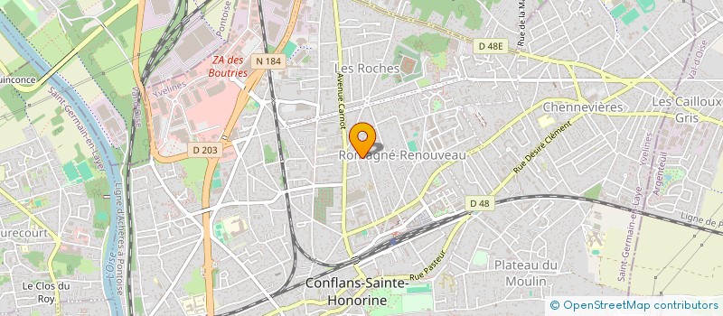localisation de l'entreprise LIVEWAY à CONFLANS-SAINTE-HONORINE