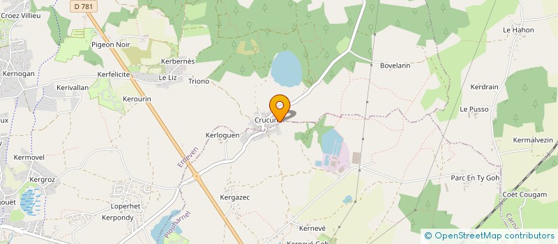 localisation de l'entreprise LIVGOO  ERDEVEN