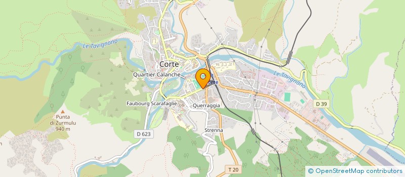 localisation de l'entreprise LIVI à CORTE