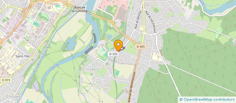 localisation de l'entreprise LIVI à DOLE