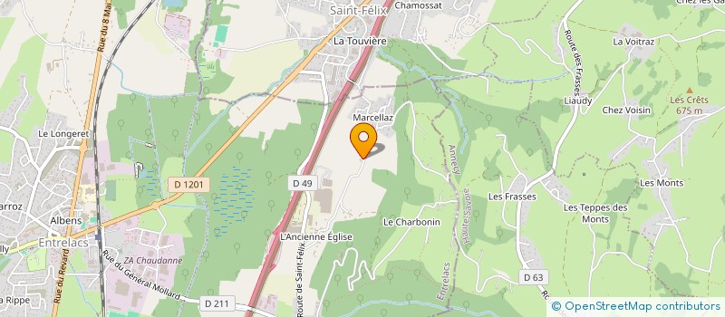 localisation de l'entreprise LIVIA  ENTRELACS